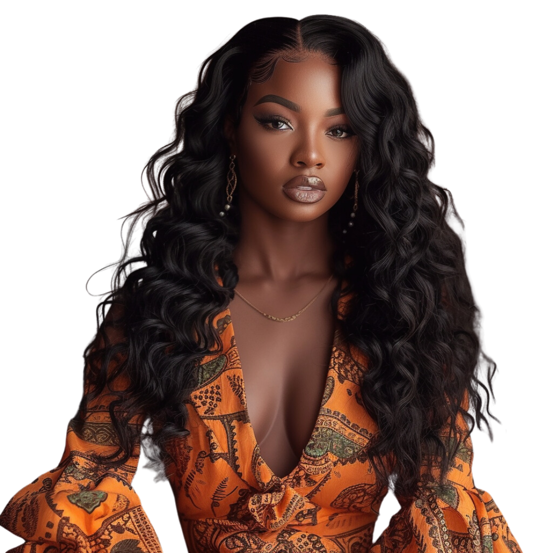 Beach Wave Closure Wig