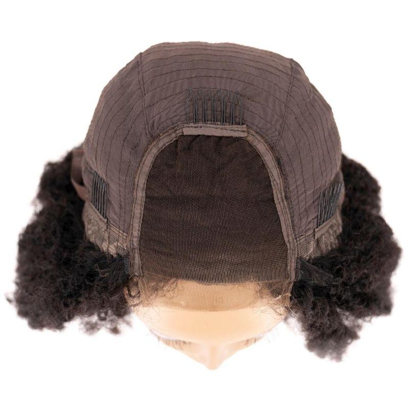 Afro Kinky Curly Closure Wig - Qaidence Hair Collection