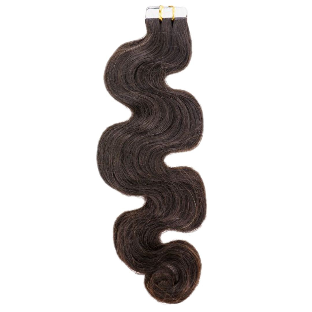 Body Wave Raw Tape-In Extensions - Qaidence Hair Collection