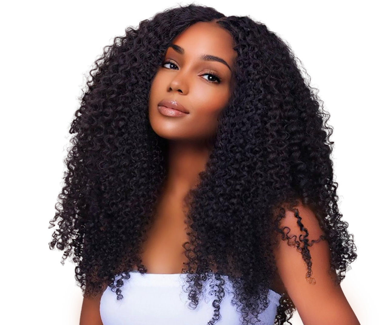 Kinky Curly Closure Wig - Qaidence Hair Collection