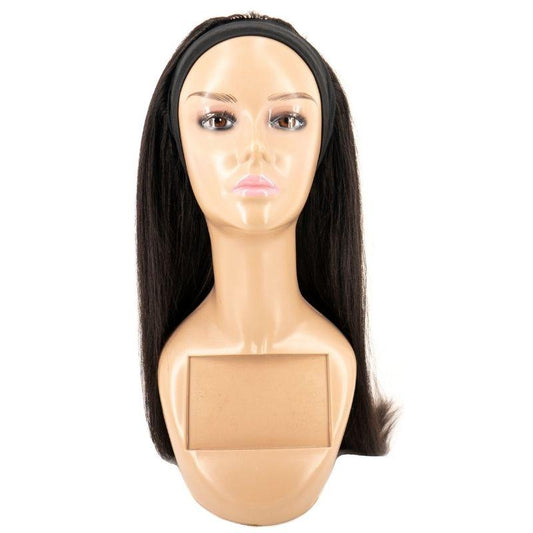 Silky Straight Headband Wig - Qaidence Hair Collection